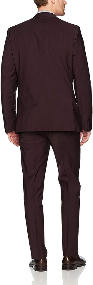Calvin Klein Traje de Lana Ajustado Juego de pantalón de Traje de Negocios para Hombre