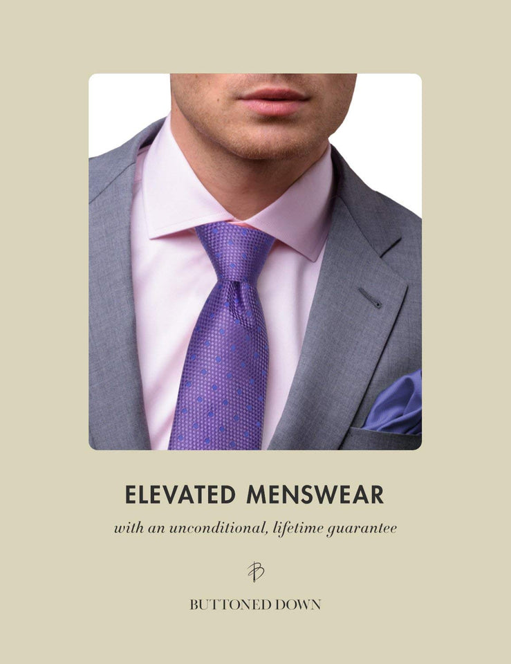 Buttoned Down estándar de Hombre Slim Fit Spread-Collar Lino Playera de Deporte