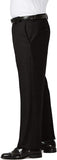J.M. Haggar - Pantalones de Cintura Ampliable para Hombre, Talla Grande y Alta, Corte clásico, Parte Delantera Plana
