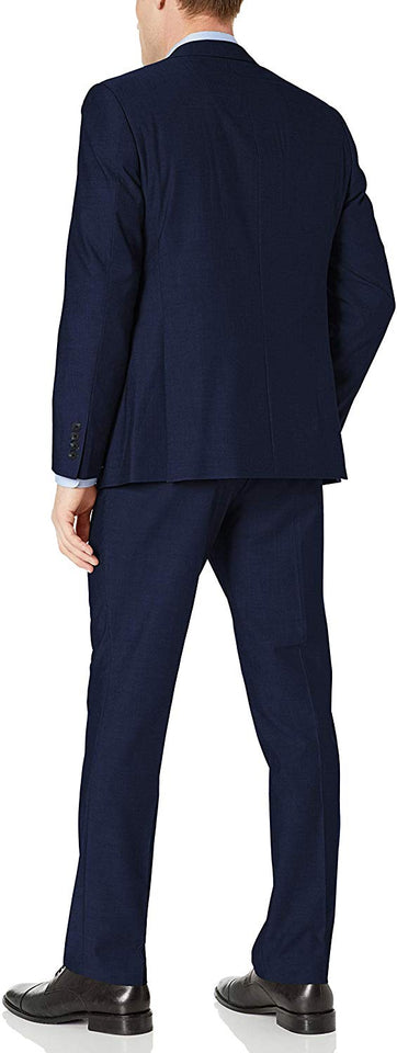 Perry Ellis Traje de Dos Piezas con Acabado en la Parte Inferior Entallada para Hombre