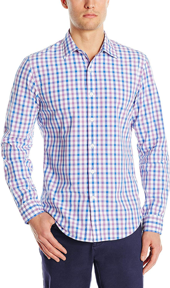 Goodthreads - Playera de Manga Larga para Hombre