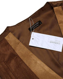 COOFANDY - Chaleco de Piel de Ante para Hombre