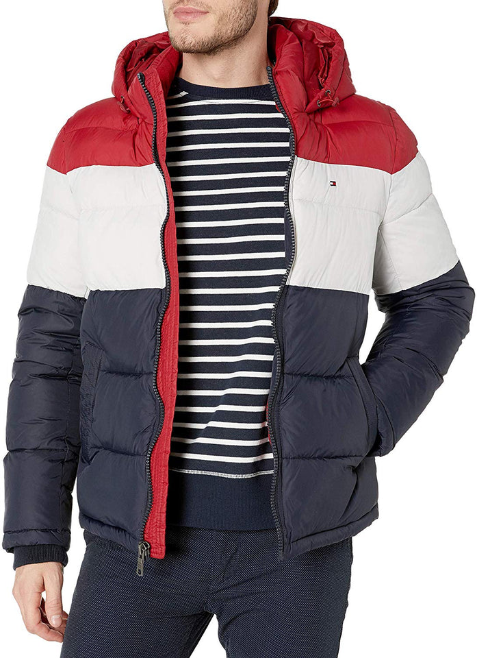 Tommy Hilfiger - Chamarra con gorro para Hombres,156AN122