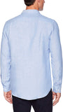 Amazon Essentials Camisa de Lino de Manga Larga para Hombre