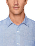 Amazon Essentials Camisa de Lino de Manga Larga para Hombre